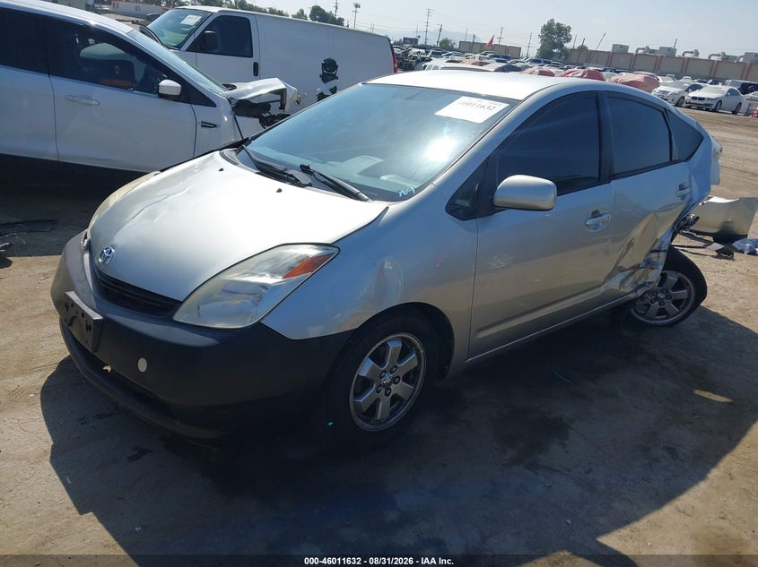2005 Toyota Prius, Лівий зад, IAAI, VIN JTDKB20U553099146 — фото 2