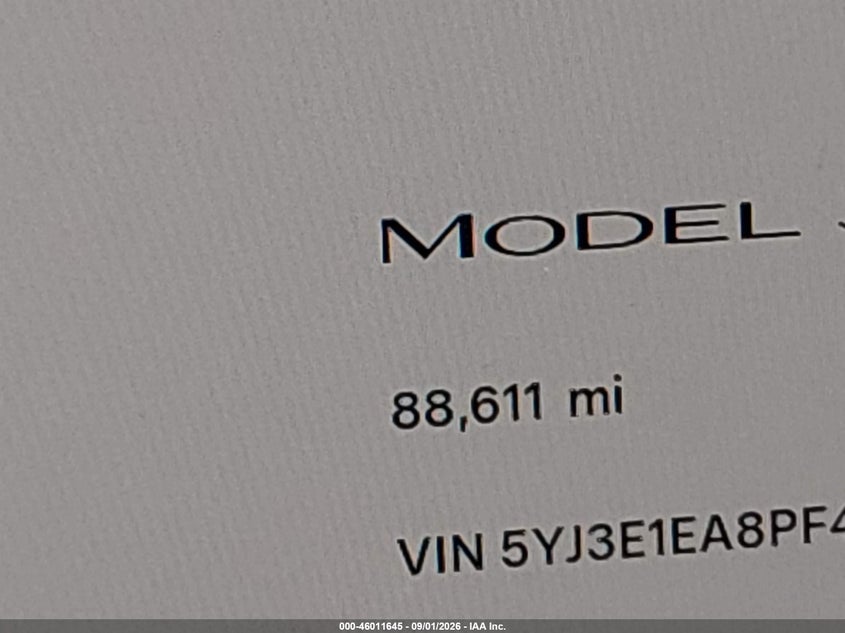 TESLA MODEL 3 2023 VIN 5YJ3E1EA8PF453350