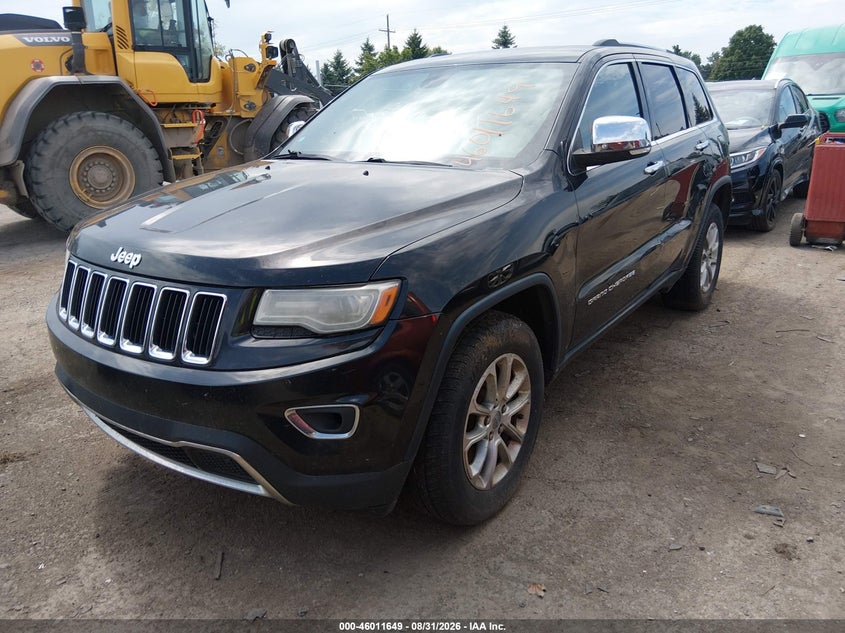2014 Jeep Grand Cherokee Limited, Обычный износ, IAAI, VIN 1C4RJFBT5EC151551 — фото 2