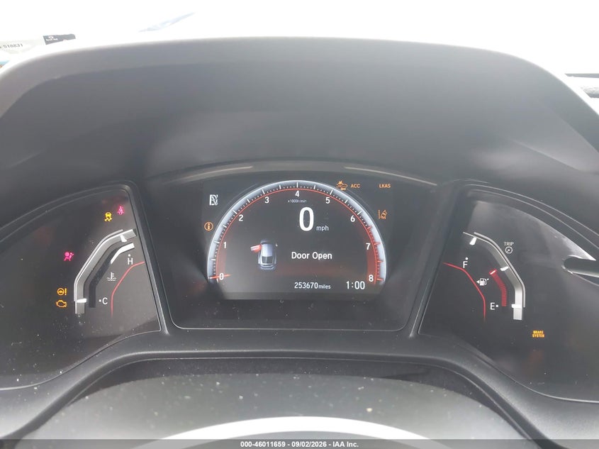 HONDA CIVIC 2020 VIN SHHFK7H46LU403778