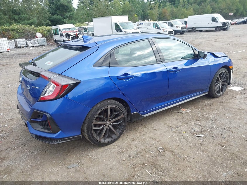 Vin: shhfk7h46lu403778, lot: 46511035, honda civic sport 20204