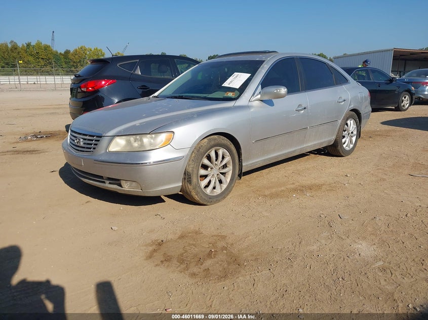 HYUNDAI AZERA 2007 VIN KMHFC46FX7A186635
