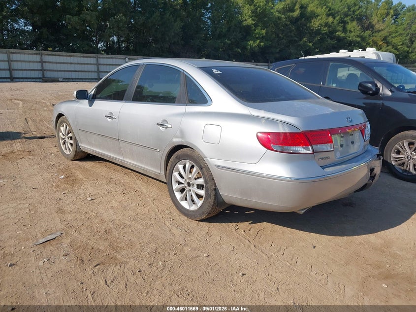HYUNDAI AZERA 2007 VIN KMHFC46FX7A186635
