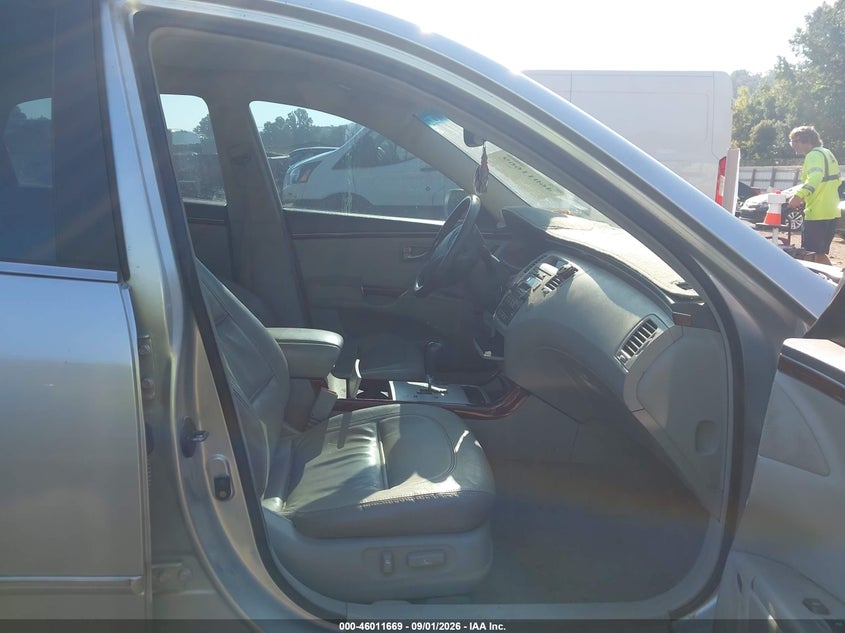 HYUNDAI AZERA 2007 VIN KMHFC46FX7A186635