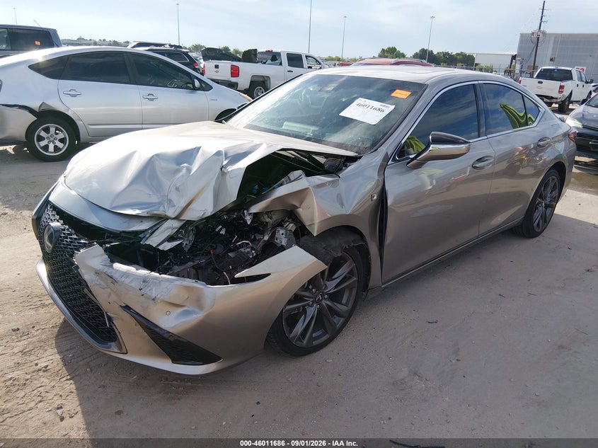 Vin: 58abz1b12ku037495, lot: 46511062, lexus es 350 f sport 20192