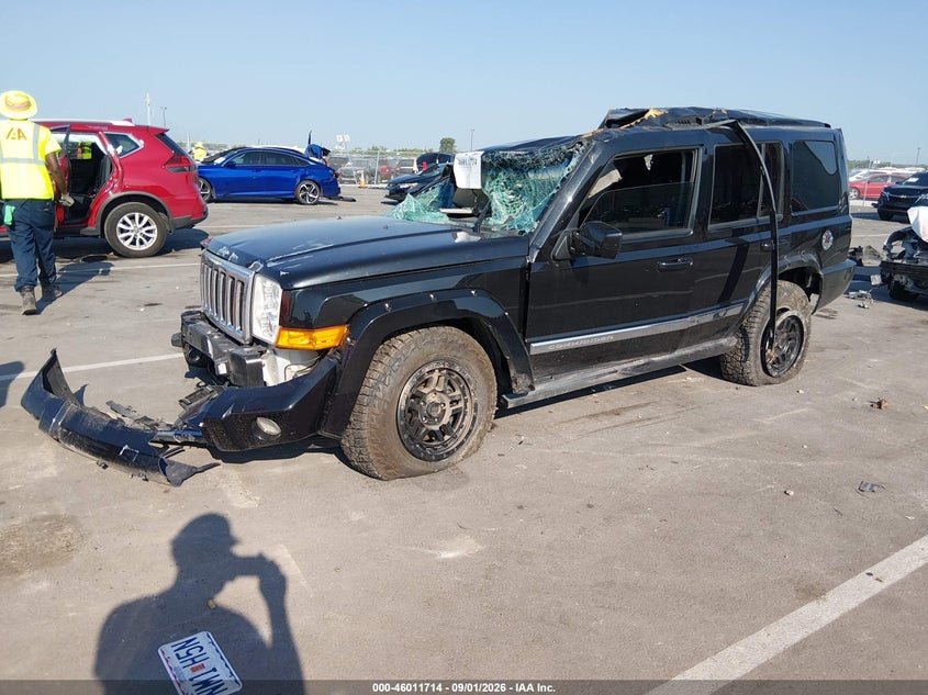 Vin: 1j4rg5gt9ac108675, lot: 46511090, jeep commander limited 20102