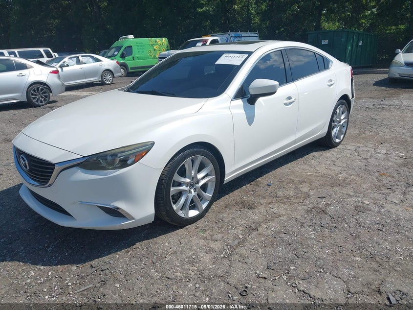 Vin: jm1gl1v51h1152942, lot: 46511091, mazda mazda6 touring 20172