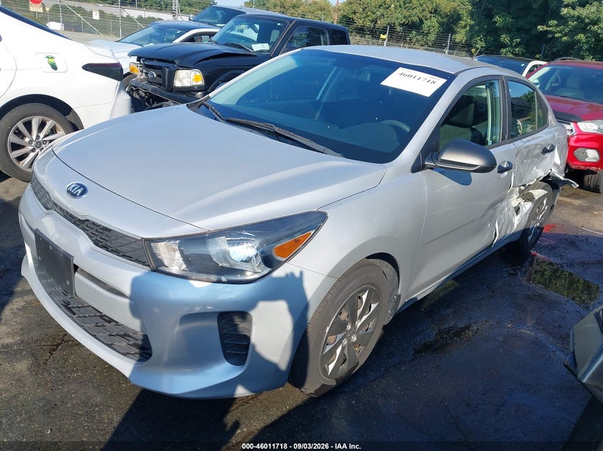 2018 Kia Rio, Левый бок, IAAI, VIN 3KPA24AB2JE079492 — фото 2
