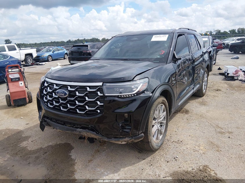 Vin: 1fmuk7hh1sgc88695, lot: 46511103, ford explorer platinum 20252