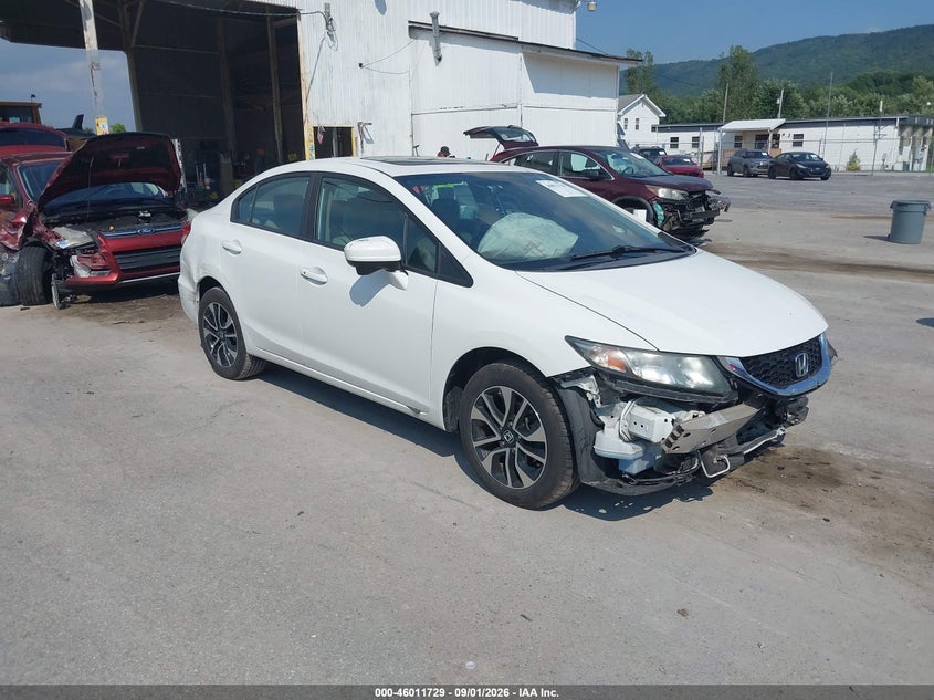 Vin: 2hgfb2f84fh504599, lot: 46511105, honda civic ex 2015 img_1