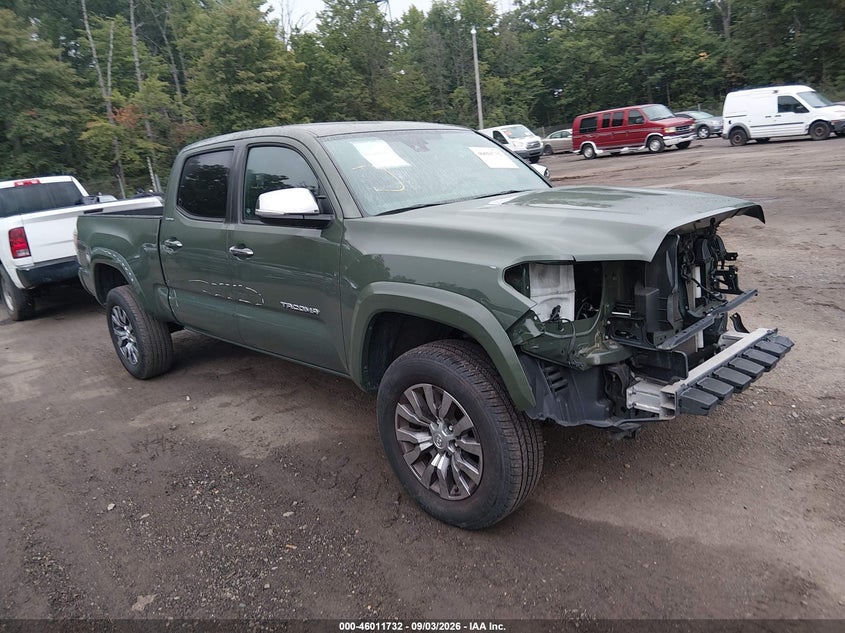 2021 Toyota Tacoma Limited, Перёд, IAAI, VIN 3TMHZ5BN3MM115712