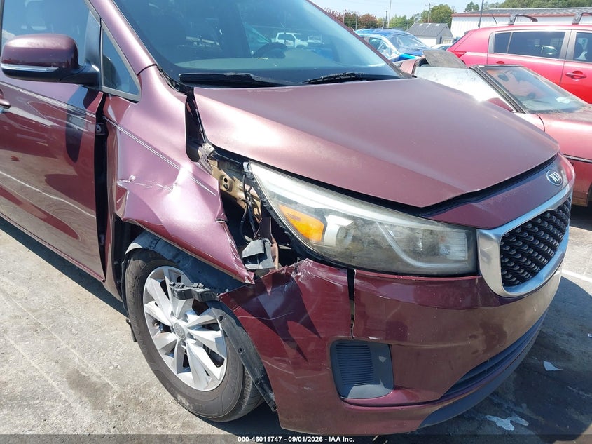 KIA SEDONA 2015 VIN KNDMB5C17F6042622