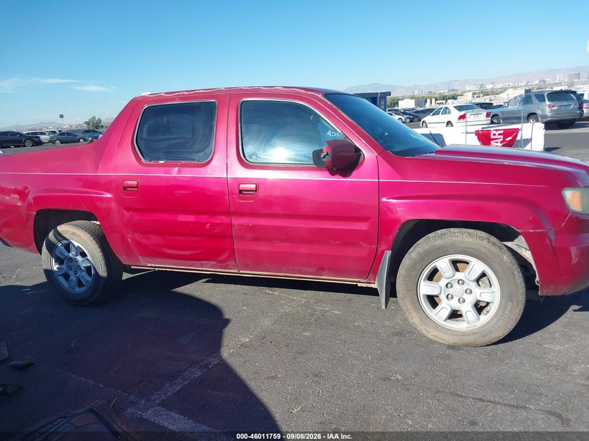 HONDA RIDGELINE 2006 VIN 2HJYK16596H554014