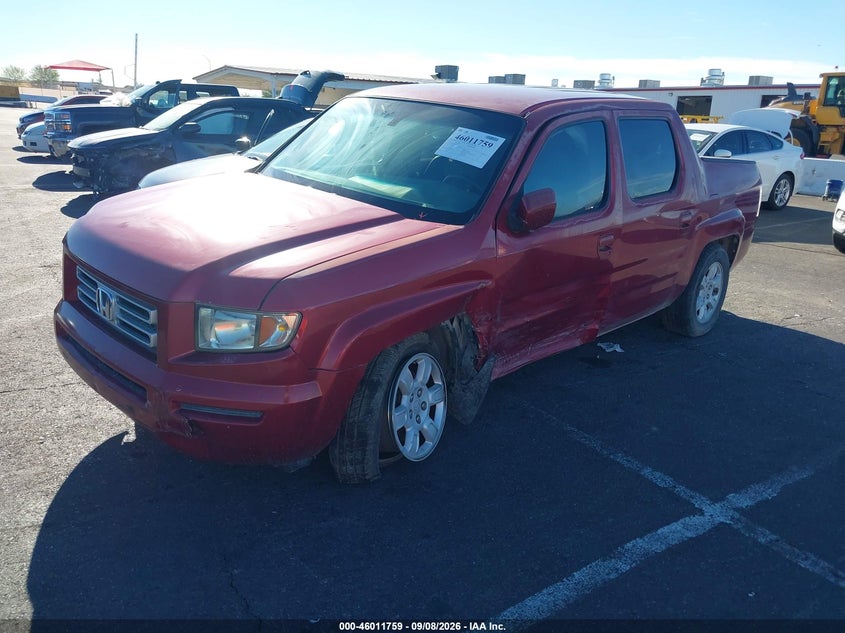 HONDA RIDGELINE 2006 VIN 2HJYK16596H554014