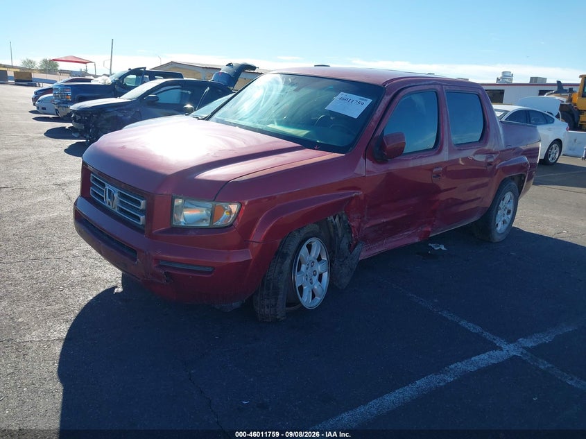 HONDA RIDGELINE 2006 VIN 2HJYK16596H554014