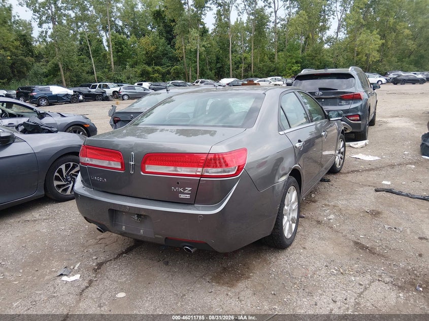 2010 LINCOLN MKZ auction photo 4