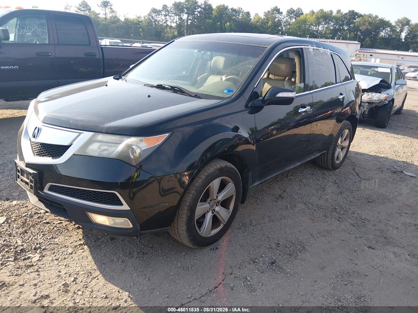 ACURA MDX 2010 VIN 2HNYD2H2XAH511909
