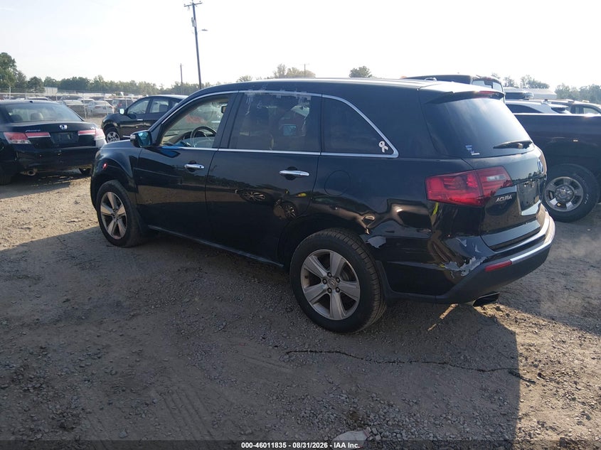 ACURA MDX 2010 VIN 2HNYD2H2XAH511909
