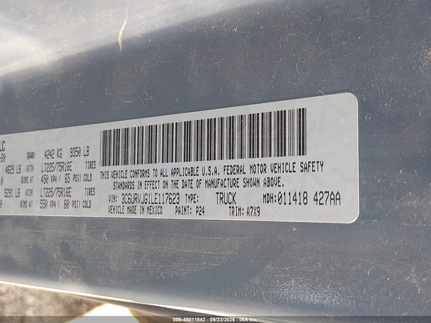 Фото 9 - RAM PROMASTER 3500