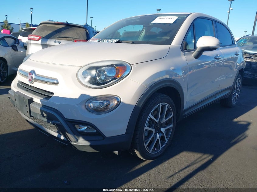 2016 Fiat 500X, Rear, IAAI, VIN ZFBCFXETXGP511646 — photo 2