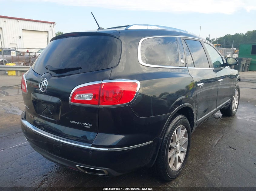 Vin: 5gakvbkd9ej276833, lot: 46511253, buick enclave leather 20144