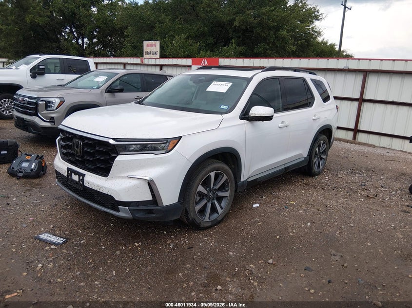 Vin: 5fnyg1h88sb040832, lot: 46511310, honda pilot elite 20252