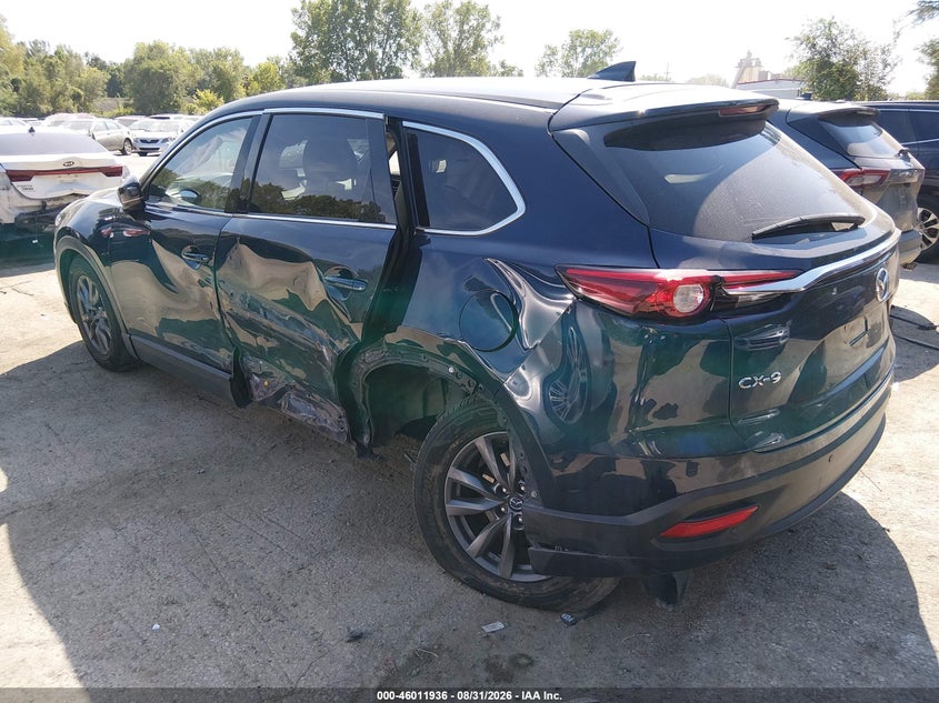 Vin: jm3tcaty3m0519794, lot: 46511312, mazda cx-9 20213