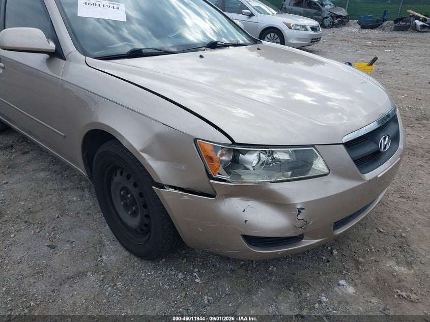 HYUNDAI SONATA 2007 VIN 5NPET46C07H211900