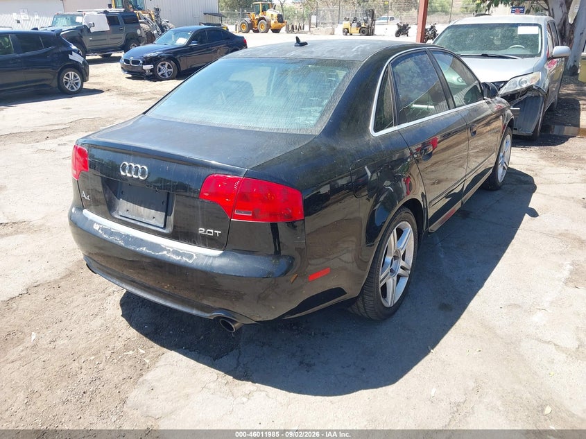 2008 AUDI A4 auction photo 4