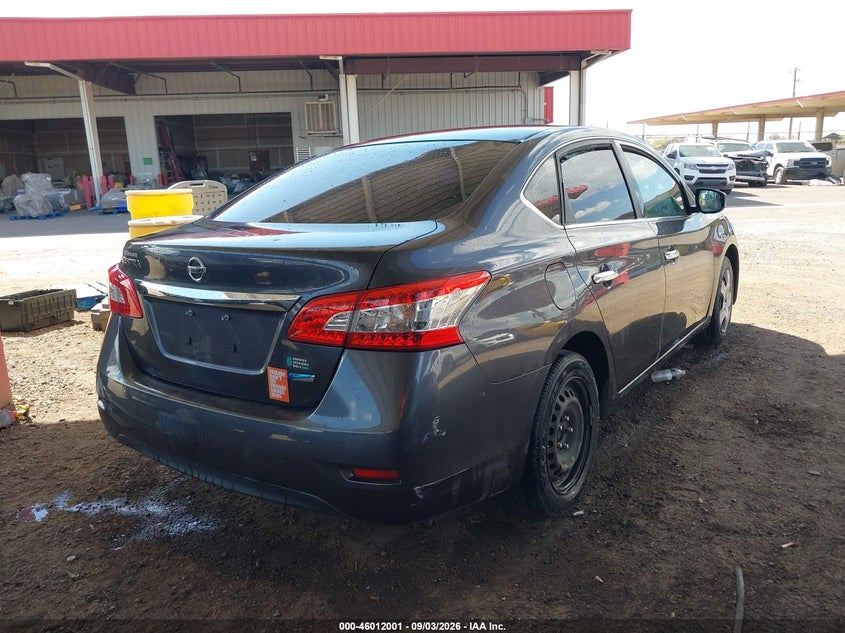 Vin: 3n1ab7ap2ey249063, lot: 46511377, nissan sentra s 20144