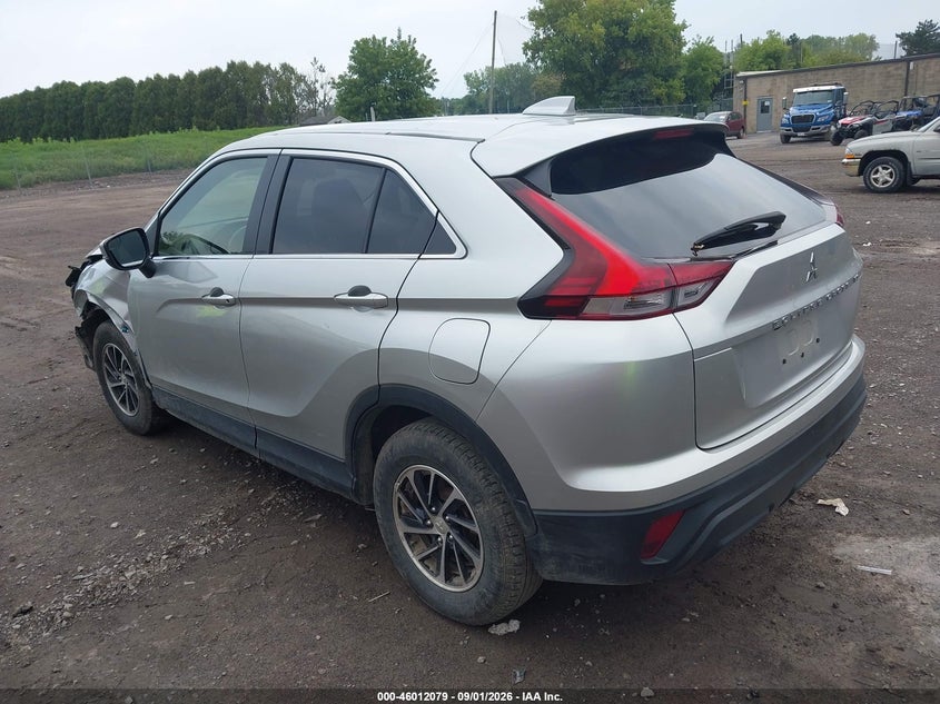 Vin: ja4atuaa5rz070915, lot: 46511455, mitsubishi eclipse cross es s-awc 20243