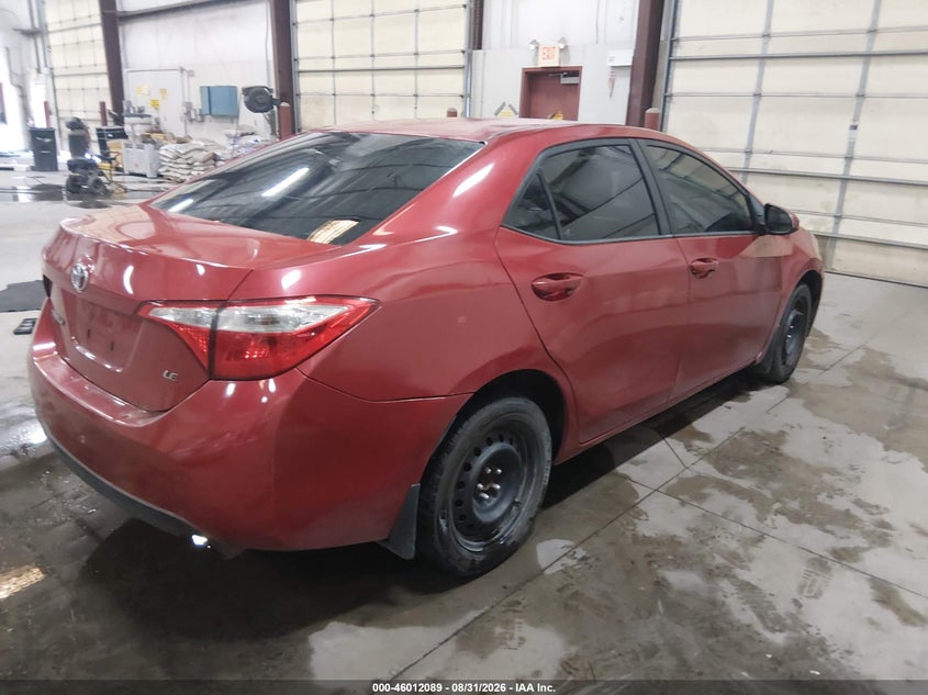 2014 TOYOTA COROLLA auction photo 4
