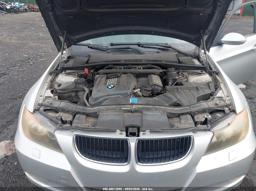 BMW 328XI 2007 VIN WBAVC93537KX56944