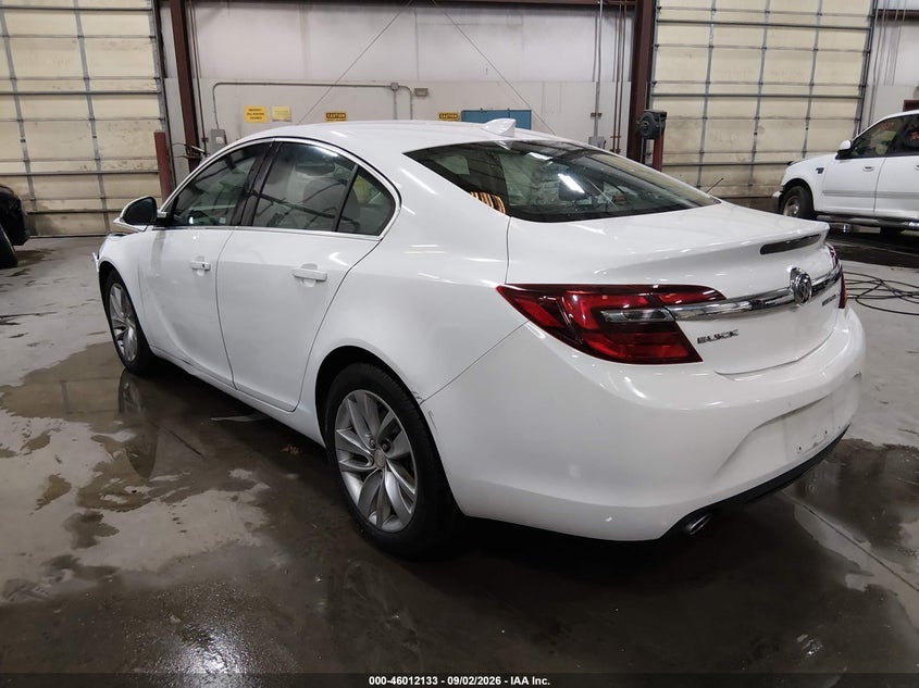 Vin: 2g4gk5ex5g9170572, lot: 46511509, buick regal turbo 20163