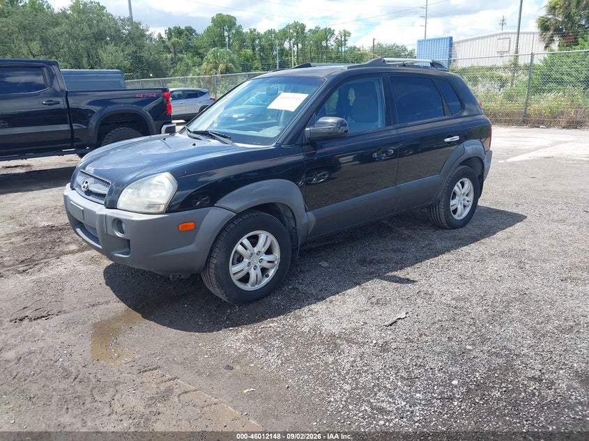 2006 HYUNDAI TUCSON auction photo 2