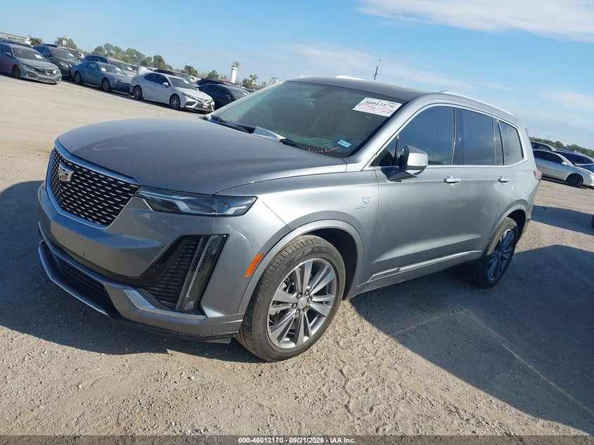 Vin: 1gykpcrs5lz128738, lot: 46511546, cadillac xt6 fwd premium luxury 20202