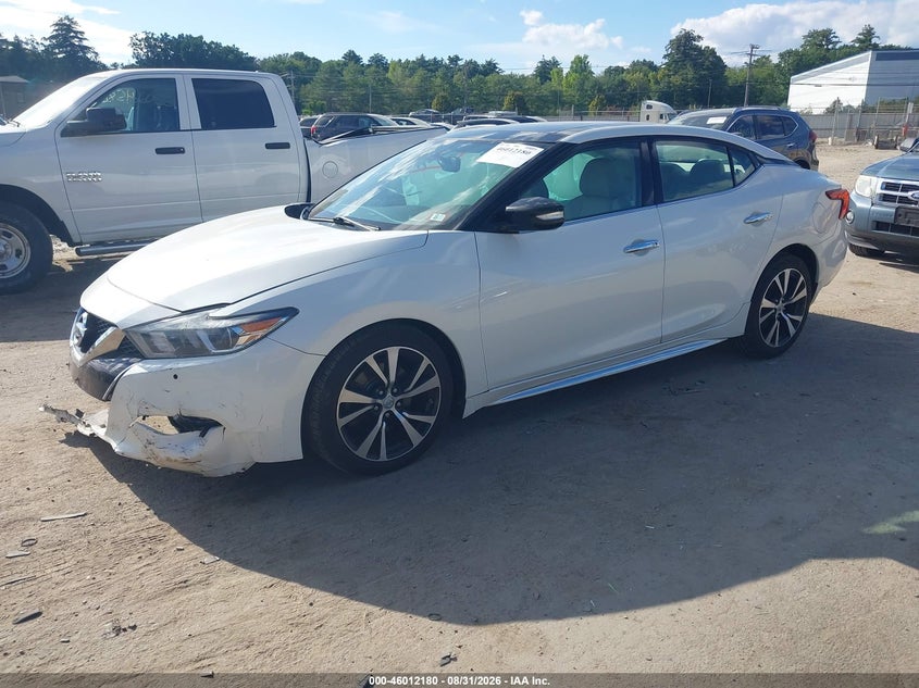 Vin: 1n4aa6ap5jc407379, lot: 46511556, nissan maxima 3.5 sl 20182