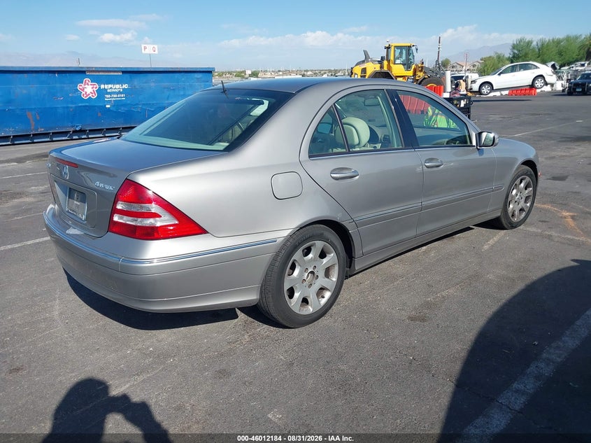 2006 MERCEDES-BENZ C 280 auction photo 4