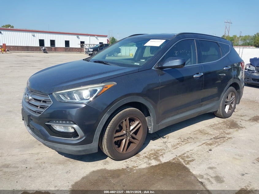 Vin: 5nmzudlb9hh006696, lot: 46511603, hyundai santa fe sport 2.4l 20172