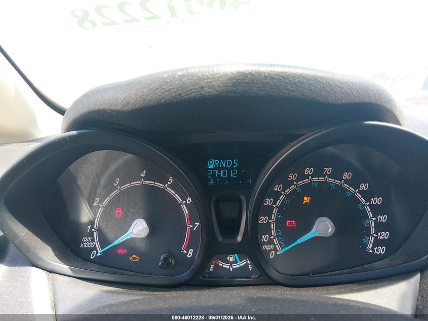 FORD FIESTA 2017 VIN 3FADP4AJ5HM161454