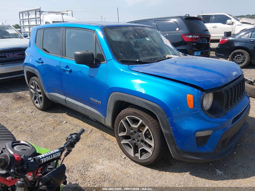 Vin: zacnjaab6lpm07616, lot: 46511664, jeep renegade jeepster fwd 2020 img_1
