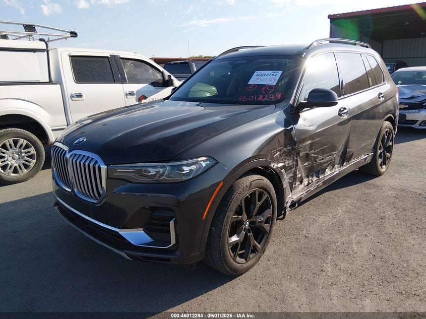 Vin: 5uxcw2c02n9m34733, lot: 46511670, bmw x7 xdrive40i 20222