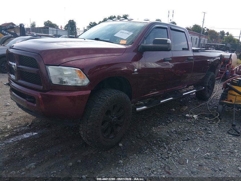 Vin: 3c6ur5hl8gg315015, lot: 46511675, ram 2500 tradesman 20162