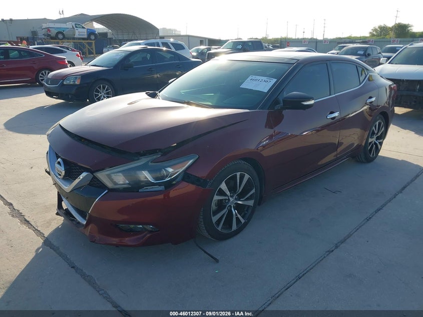 Vin: 1n4aa6ap3gc387741, lot: 46511683, nissan maxima 3.5 platinum 20162