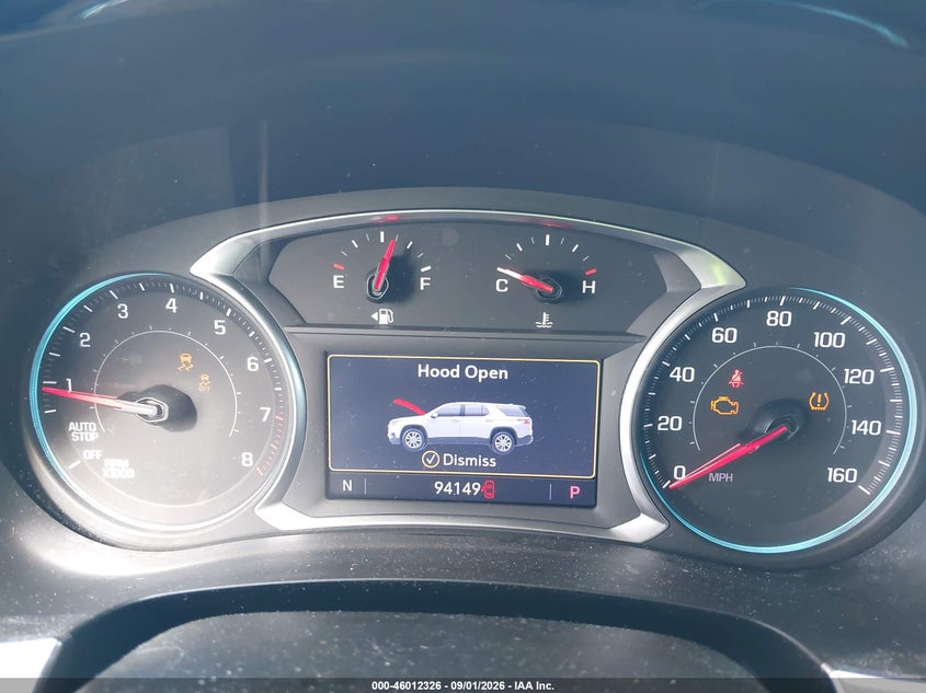 CHEVROLET TRAVERSE 2020 VIN 1GNERGKW7LJ165118