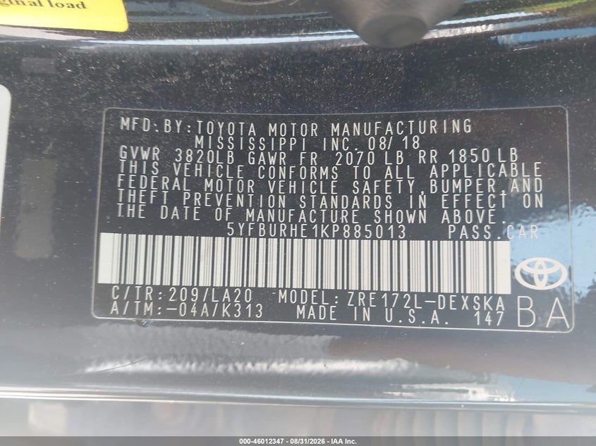 TOYOTA COROLLA - zdjęcie 9