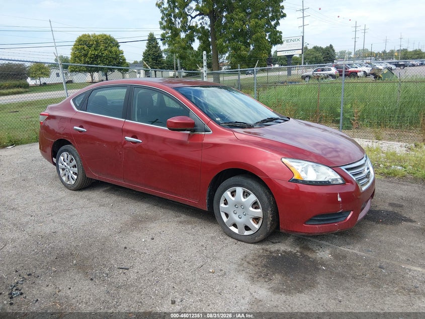2015 NISSAN SENTRA auction photo 1