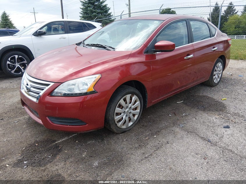 2015 NISSAN SENTRA auction photo 2