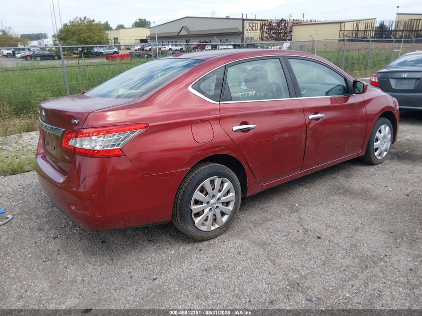 2015 NISSAN SENTRA auction photo 4