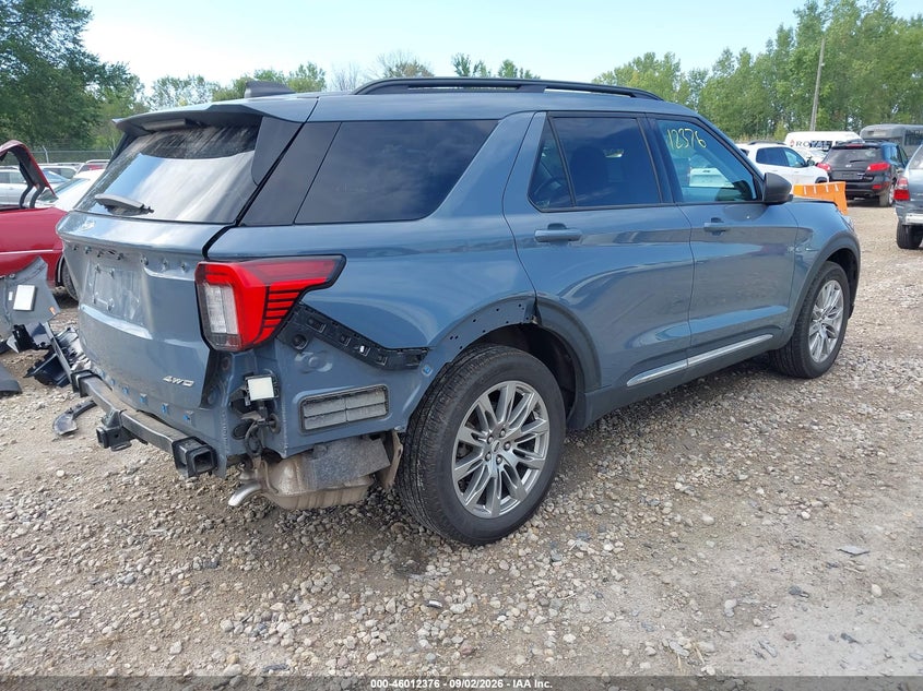 Vin: 1fmuk8dh7sgc06013, lot: 46511752, ford explorer active 20254